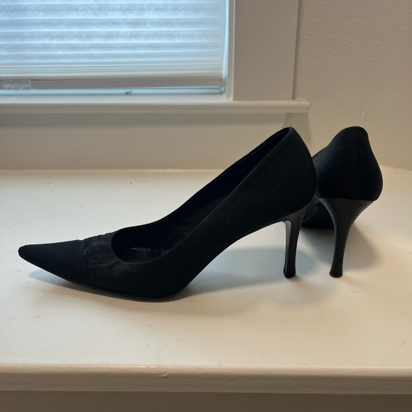Gucci monogram black pumps 6.5 - Picture 3 of 9